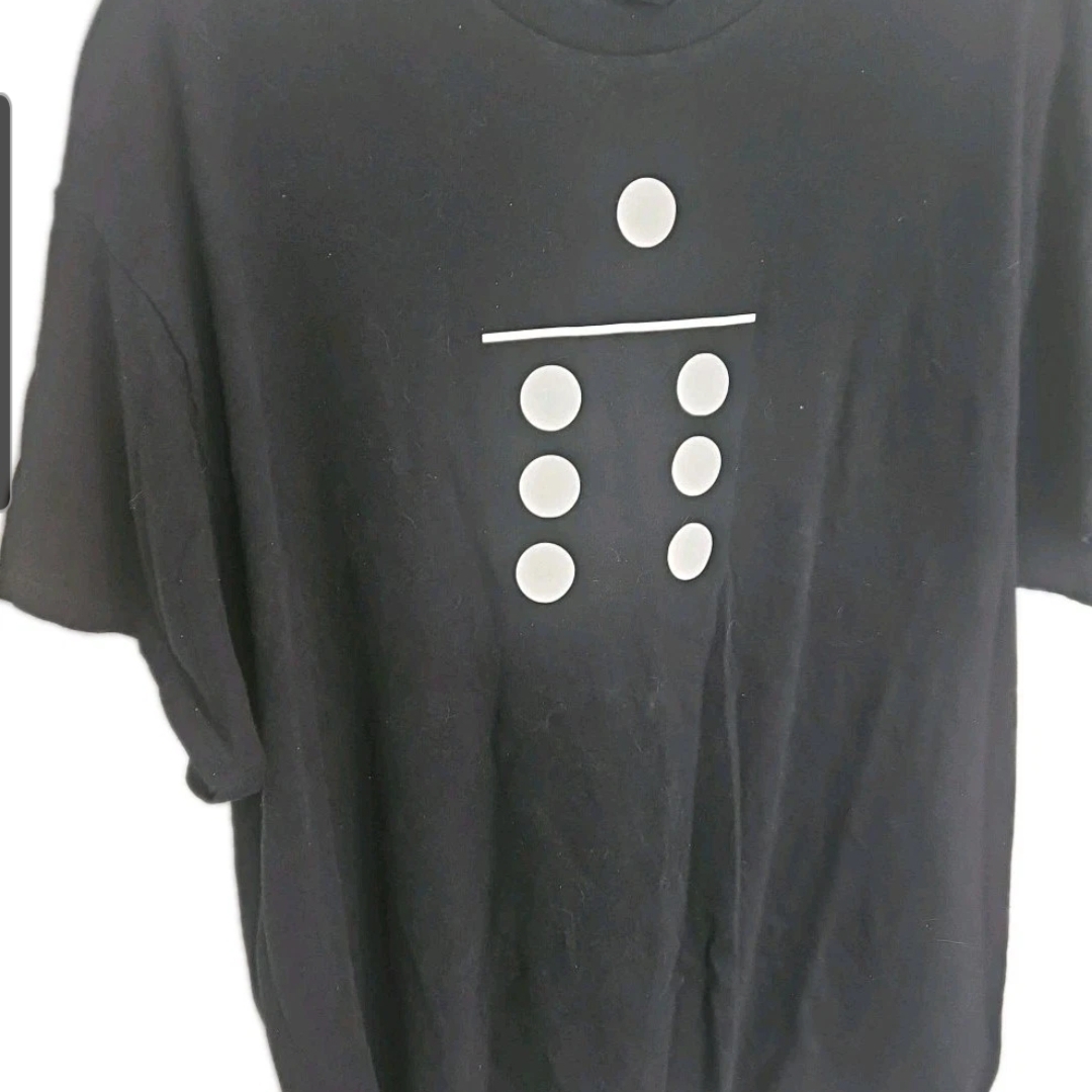 Gildan Blk T-Shirt Men Xl Cottagecore Normcore Y2k Boho[4a]